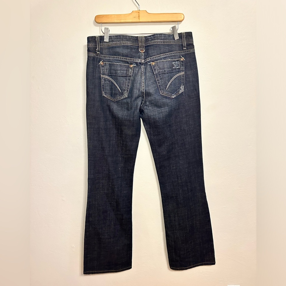 Joe’s Jeans Women’s Dark Wash Bootcut Lightly Distressed Jeans Size 29
